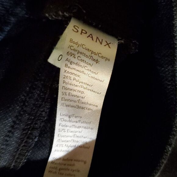 Spandex leggings L dark wash - Picture 4 of 5